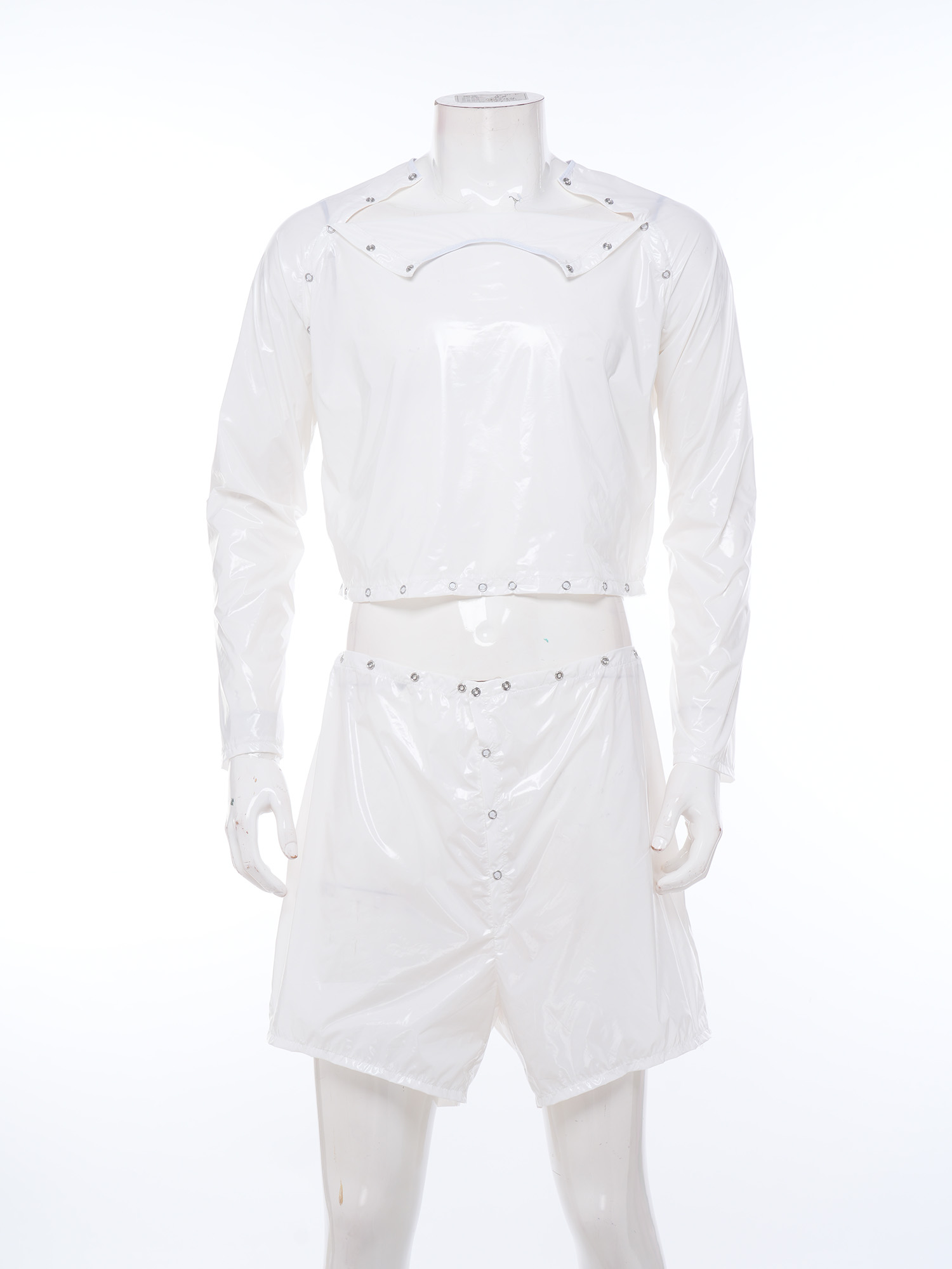 Diapering - Heren waterdichte jumpsuit badmode sauna zweetpak