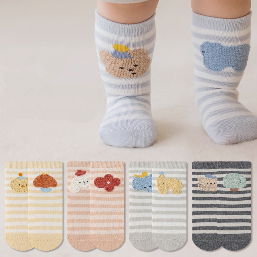 Unisex Baby Socks Non Slip - Kinderen Sokken voor de Herfst en