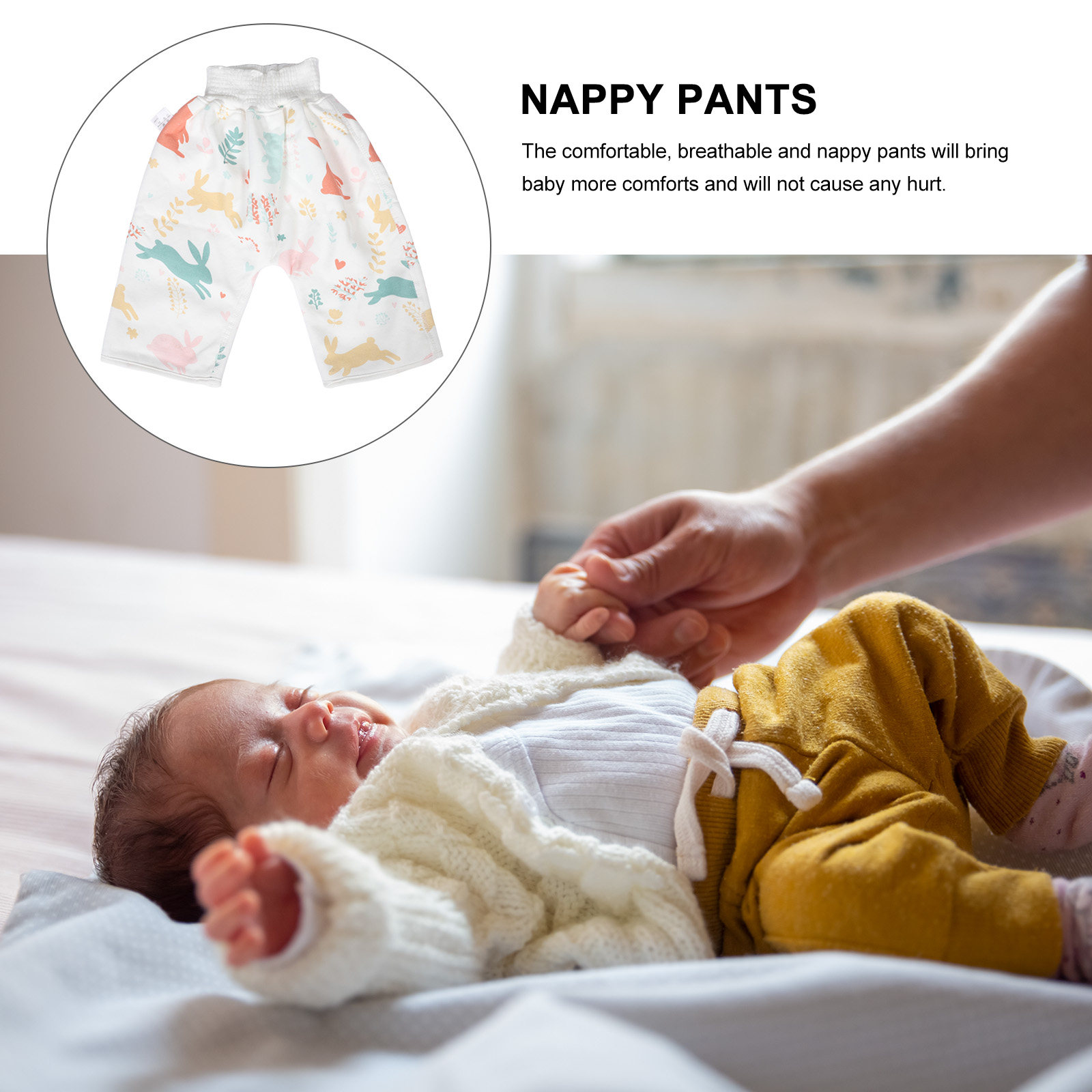 Toddler Training Pants Leak Proof - Cartoon Bunny Patroon Baby Kinderen Waterdichte