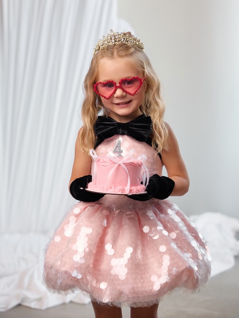 Roze pailletten tule meisjes v - Toddler Girl Tulle Party Dress recensie en prijs