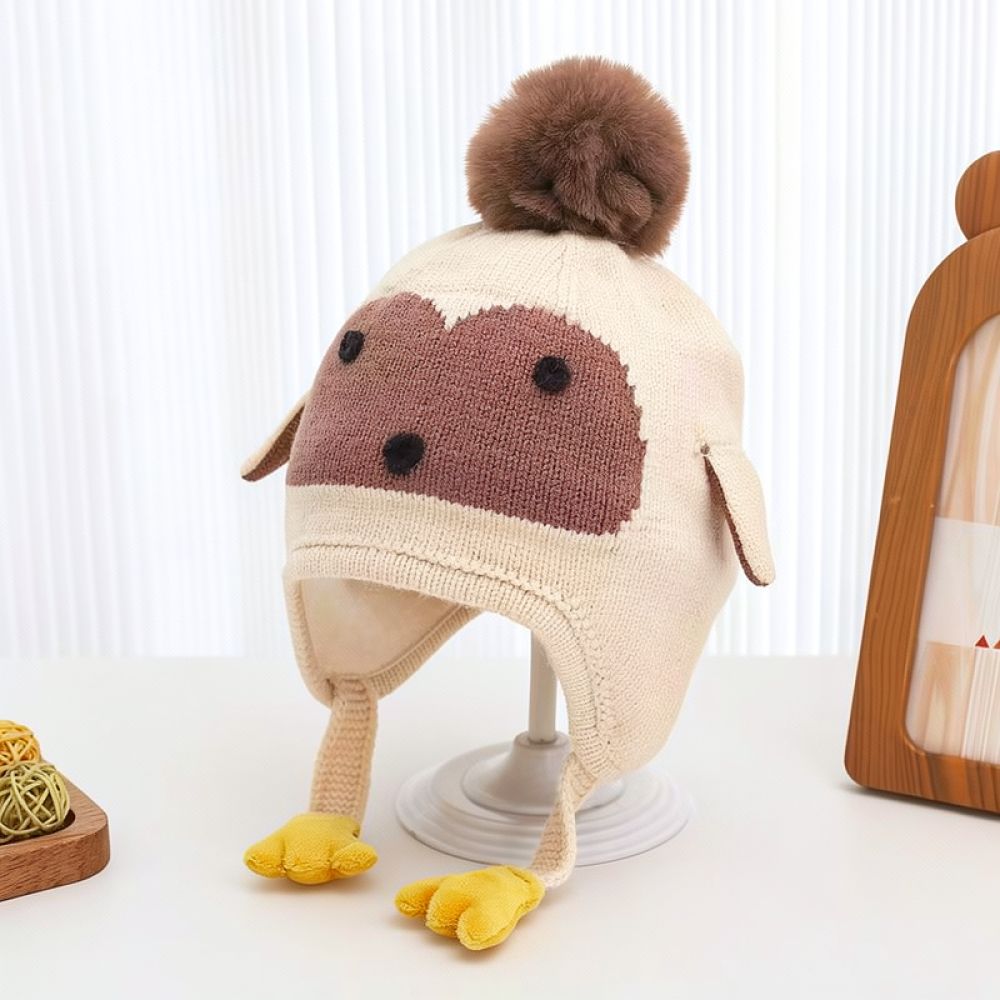 Schattige gebreide muts met oo - Infant Beanie Hat With Ears recensie en prijs