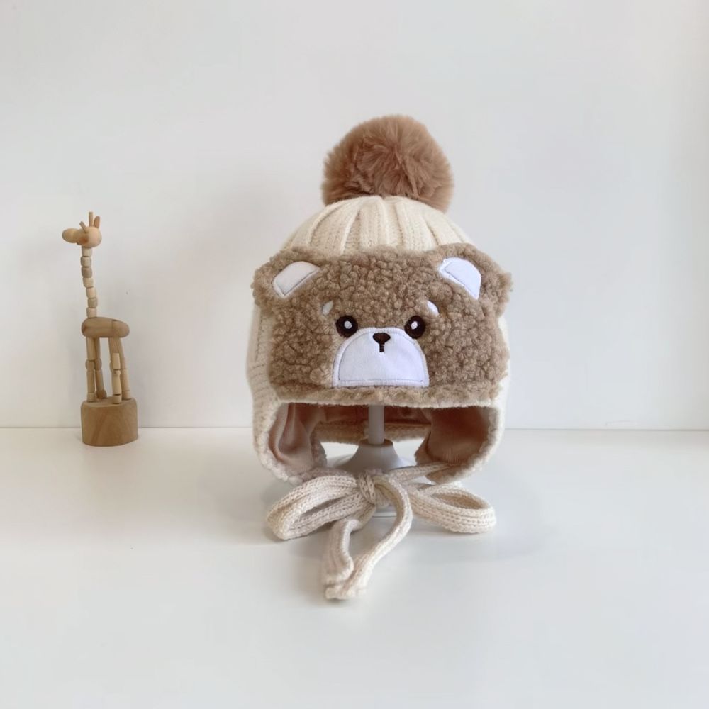 Schattige gebreide muts met oo - Infant Beanie Hat With Ears recensie en prijs