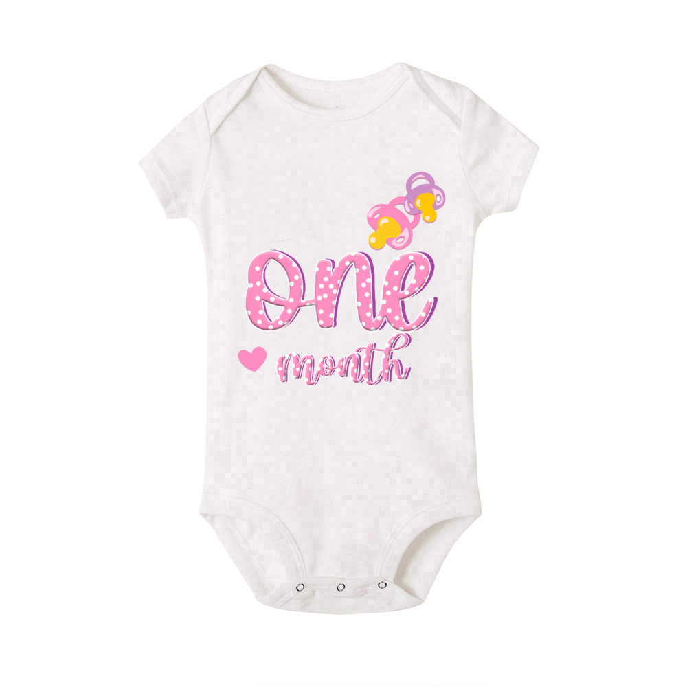Baby Milestone Clothes Newborn - Infant Photography Props Outfit recensie en prijs