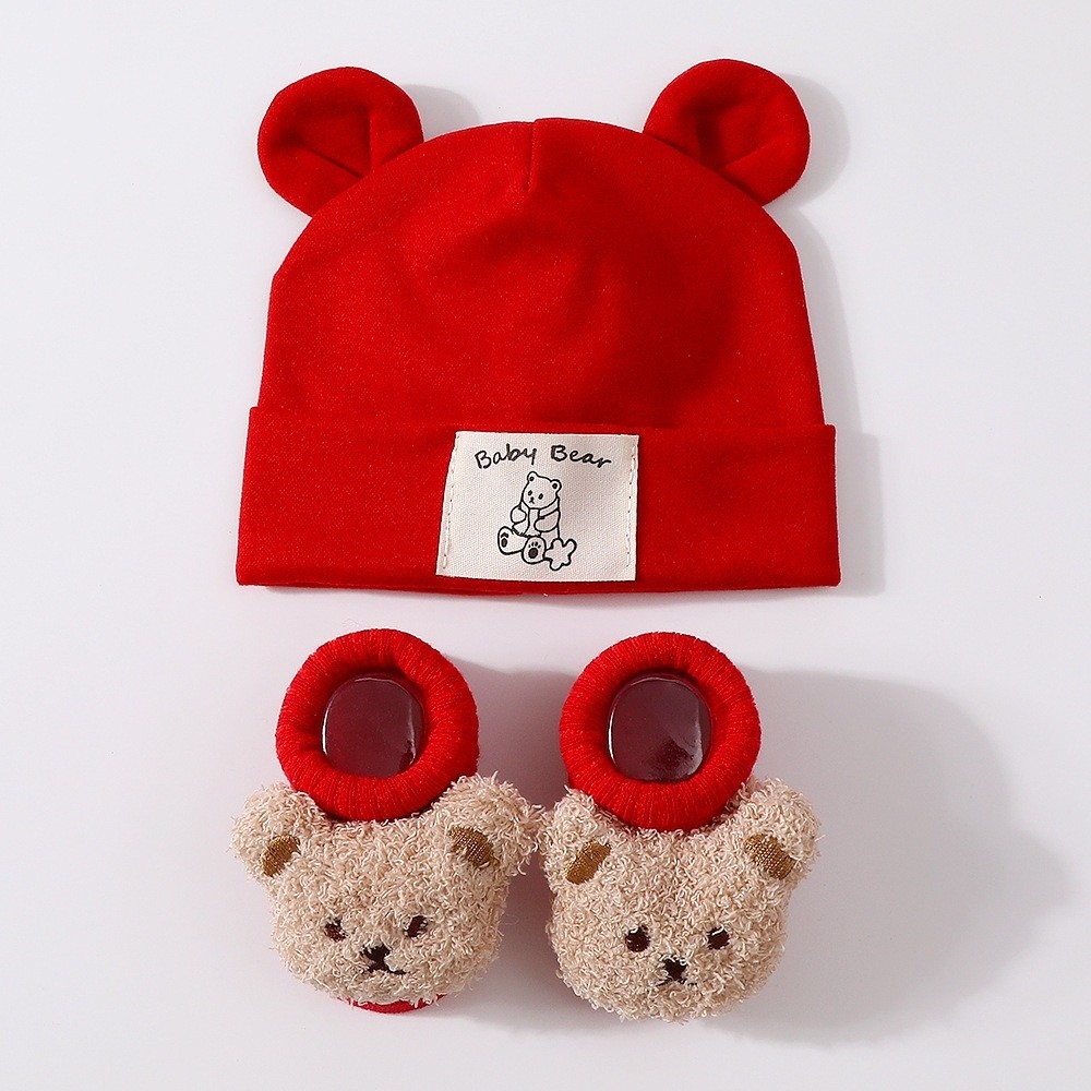 2-delige set schattige katoene - Infant Beanie Hat With Ears recensie en prijs