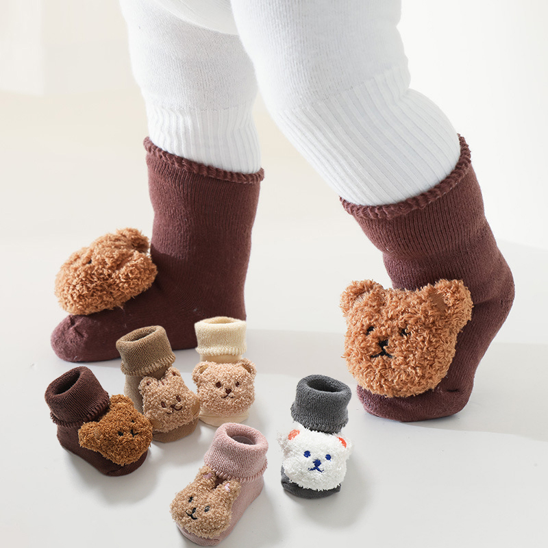 Dikke koraalfleece babysokjes  - Unisex Baby Socks Non Slip recensie en prijs