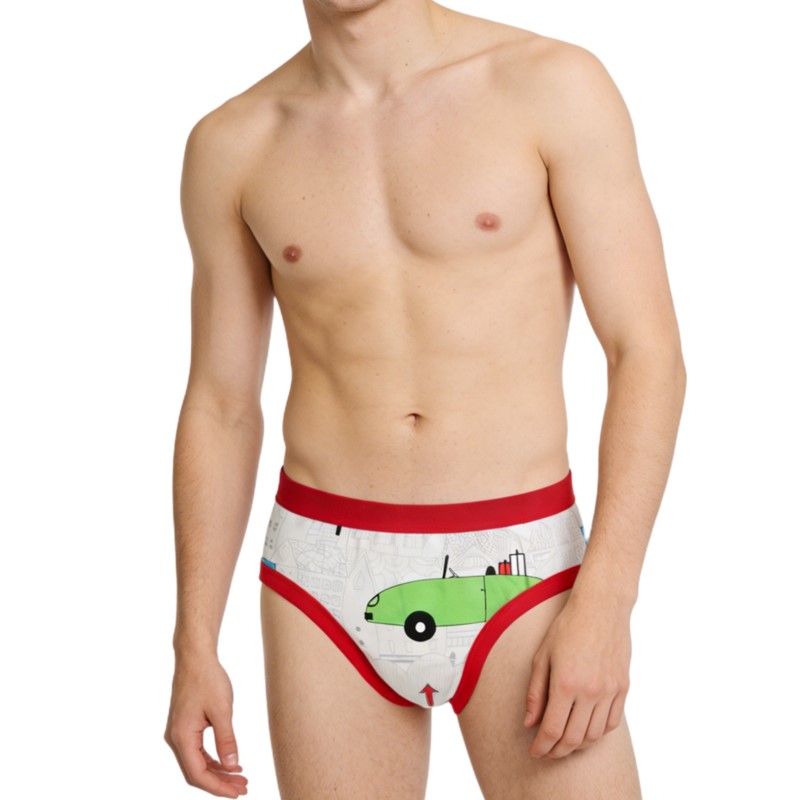 Heren slipjes met schattig car - Diapering recensie en prijs