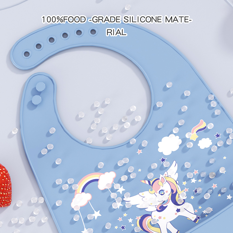 Siliconen baby-slabbetjes voor - Waterproof Baby Bibs Silicone recensie en prijs