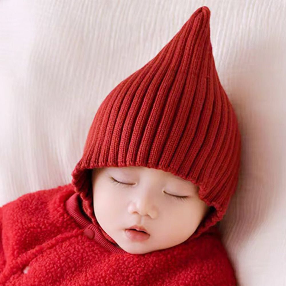 Leuke effen kleur babymutsje W - Infant Beanie Hat With Ears recensie en prijs