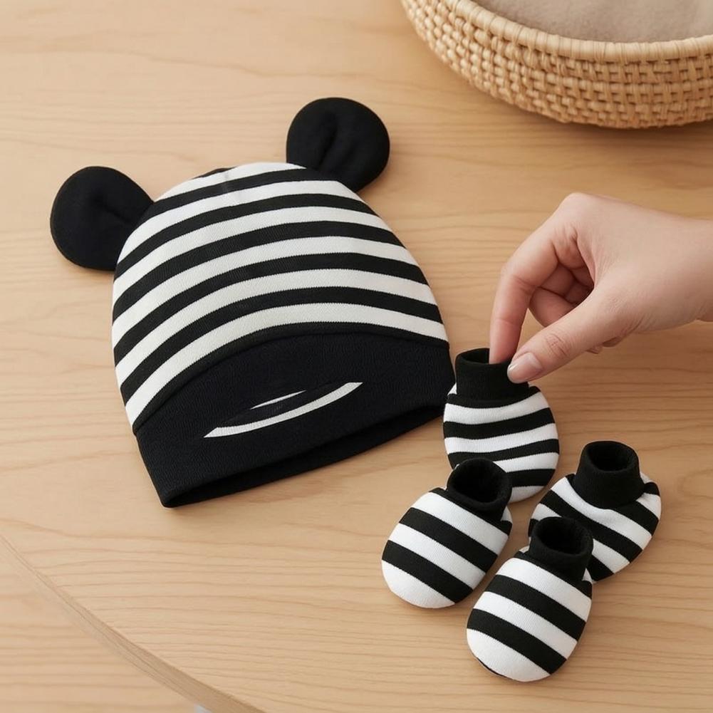 Anti-krabwanten voor pasgebore - Infant Beanie Hat With Ears recensie en prijs