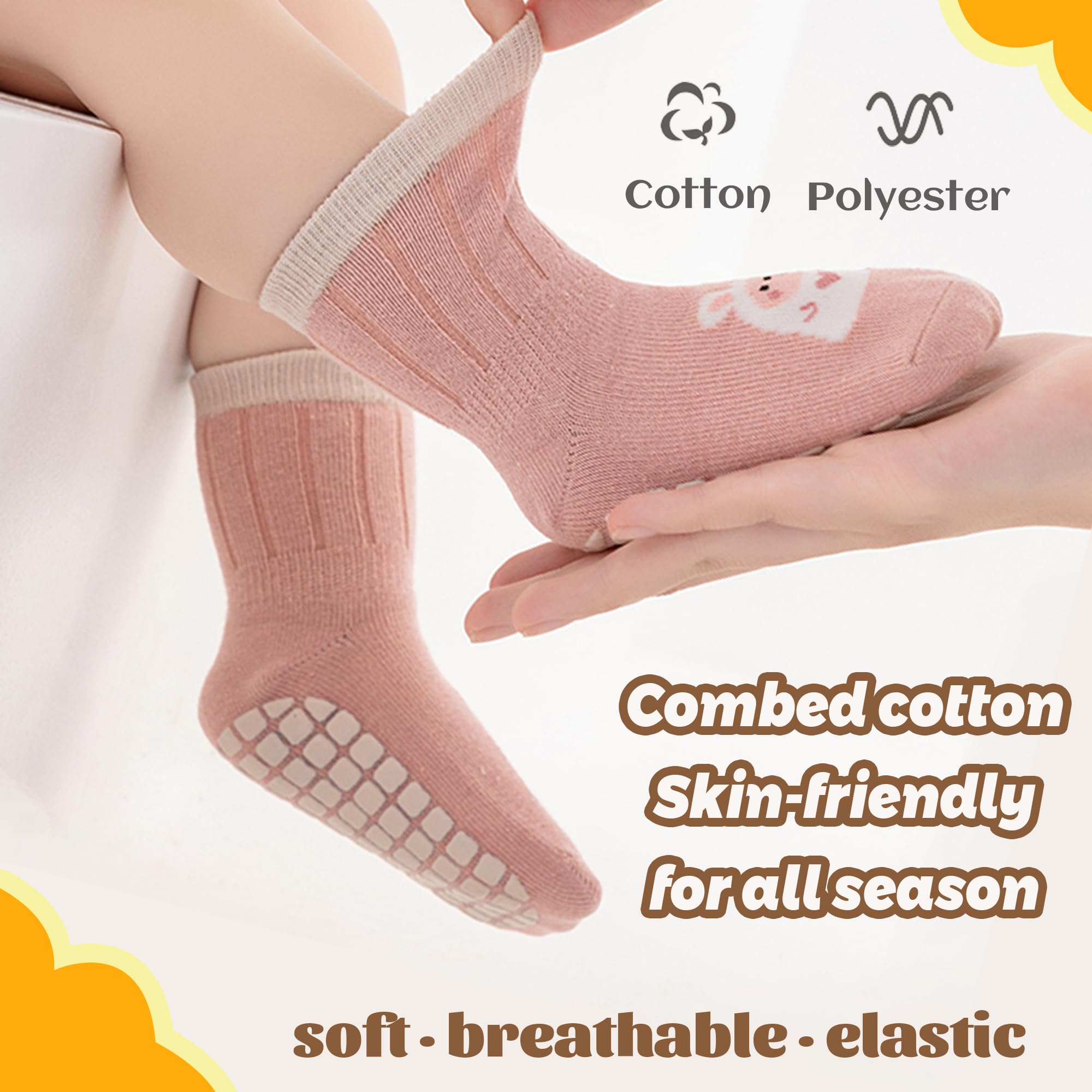 Antislip sokken voor peuters,  - Unisex Baby Socks Non Slip recensie en prijs