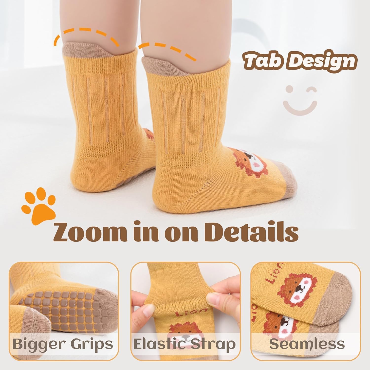 Antislip sokken voor peuters,  - Unisex Baby Socks Non Slip recensie en prijs