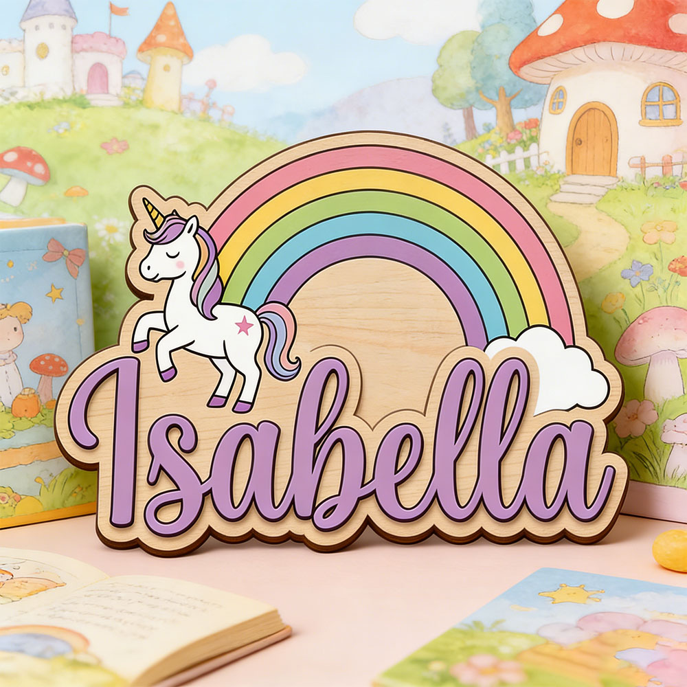 Eenhoorn & Pastel Regenboog Aa - Nursery recensie en prijs