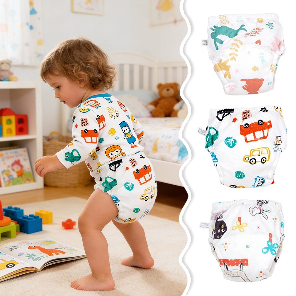 Comfortabele katoenen baby-tra - Toddler Training Pants Leak Proof recensie en prijs