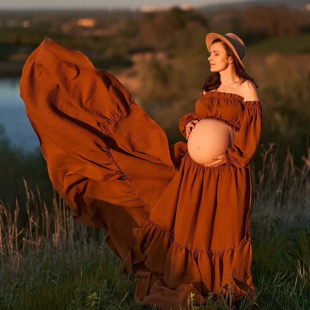 Sexy off-shoulder retro moeder - Maternity Wear recensie en prijs