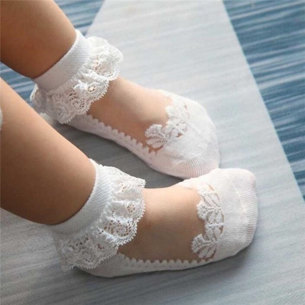 Leuke kanten bloemennet-babyso - Unisex Baby Socks Non Slip recensie en prijs