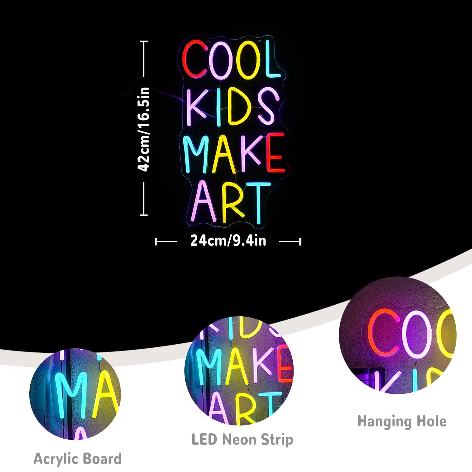 Cool Kids Make Art Neon Sign U - Nursery recensie en prijs