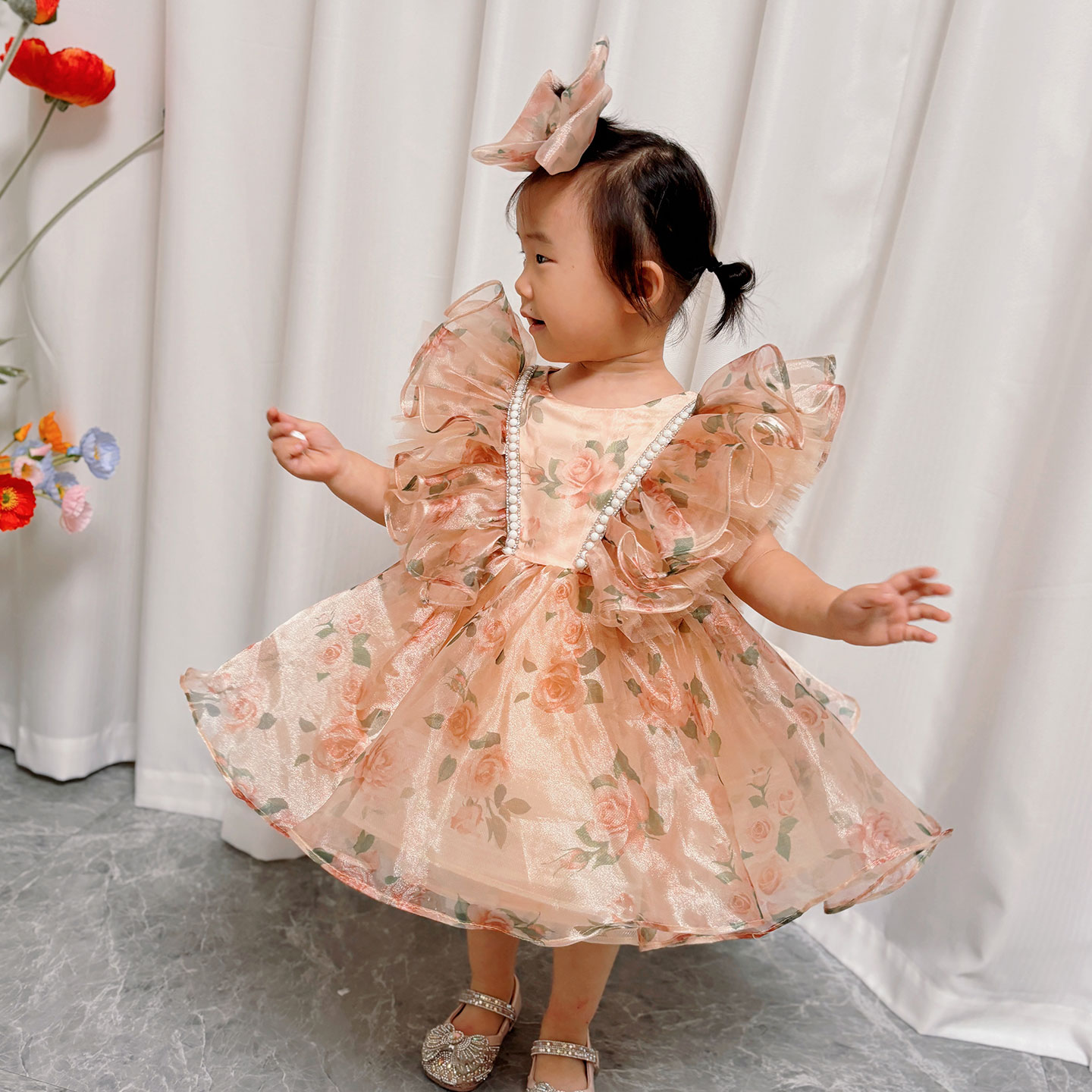 Dromerige gelofte J225 prachti - Toddler Girl Tulle Party Dress recensie en prijs