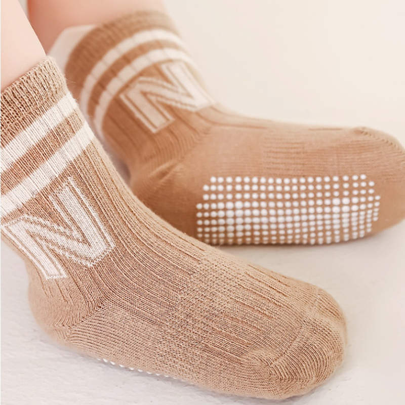 3 paren/partij kinderen katoen - Unisex Baby Socks Non Slip recensie en prijs