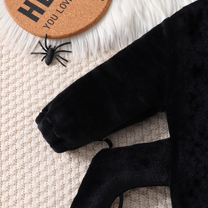 Zwarte Spider Romper voor pasg - Cotton Baby Onesies Zipper recensie en prijs