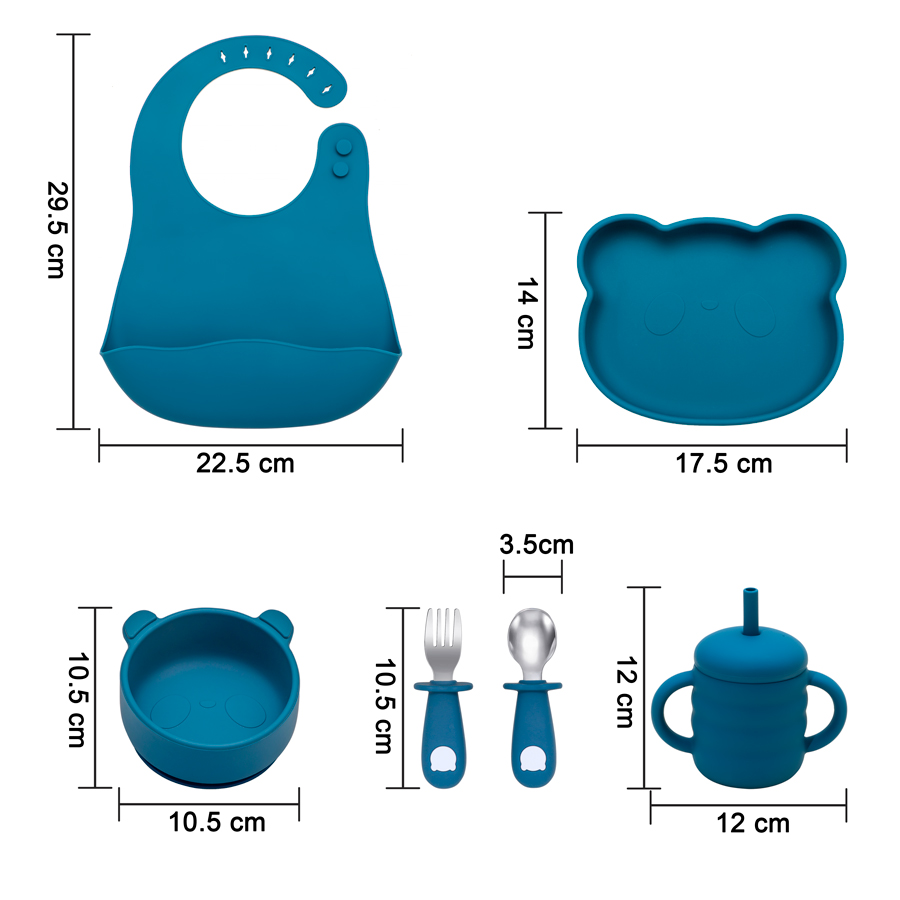 Nieuwe Ontwerp Cartoon Dier Be - Waterproof Baby Bibs Silicone recensie en prijs