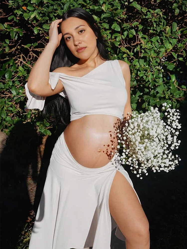 Off-shoulder zwangerschapsjurk - Maternity Wear recensie en prijs